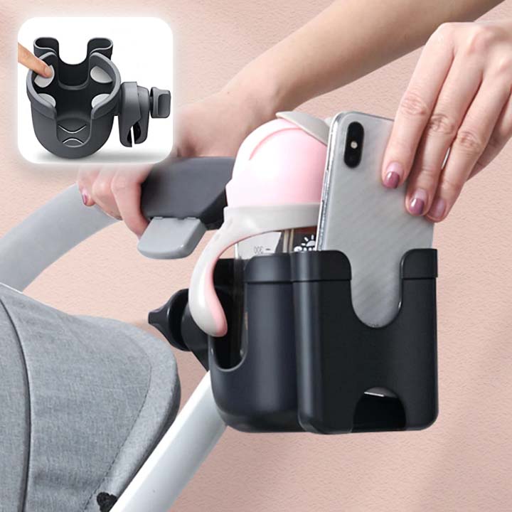 Pro Cup and Phone Holder™ - Support pour boissons et mobile - Lajoie de bébé