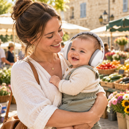 casque anti bruit bebe | Ultra-Confort 0-3 ans