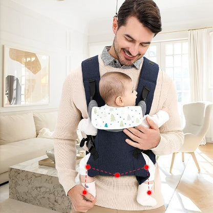 Papa adore le porte-bébé physiologique noir 