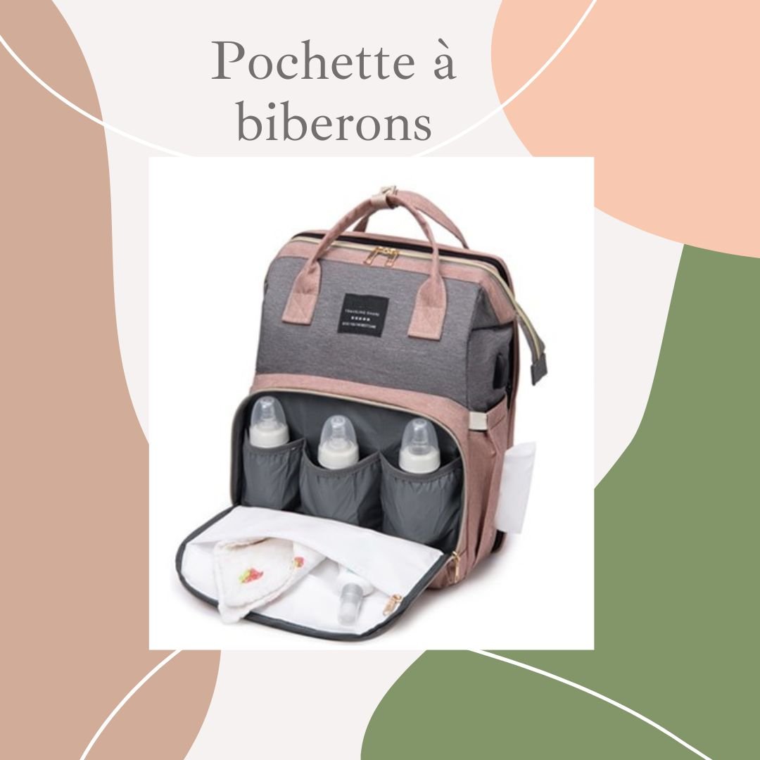 Sac à couches et lit pliable pour bébé ™ - 2ième génération - Lajoie de bébé
