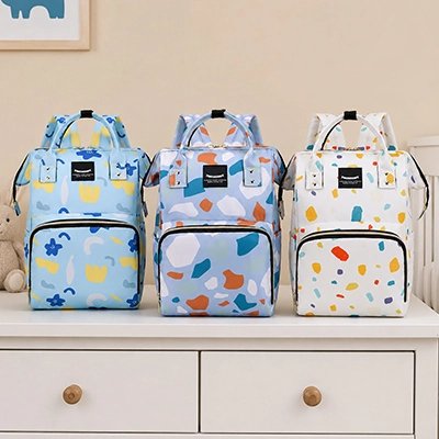 Sac a langer bebe coloré et de style