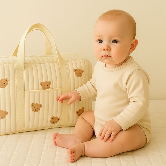 Sac a langer bebe doux et matelassé 