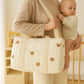 Sac a langer bebe transportable sur l'épaule avec bebe