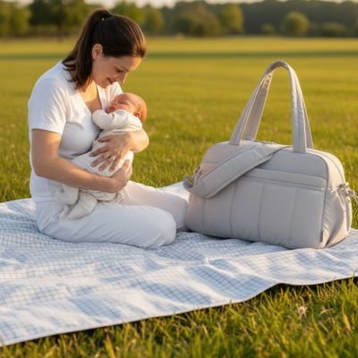 Sac a langer ideal pour les promenades avec bebe